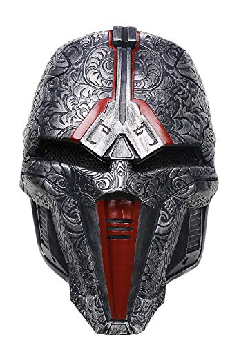 Xcoser Sith Acolyte Mask Helmet Costume Props for Adult Halloween Cosplay Resin - Colored V.2
