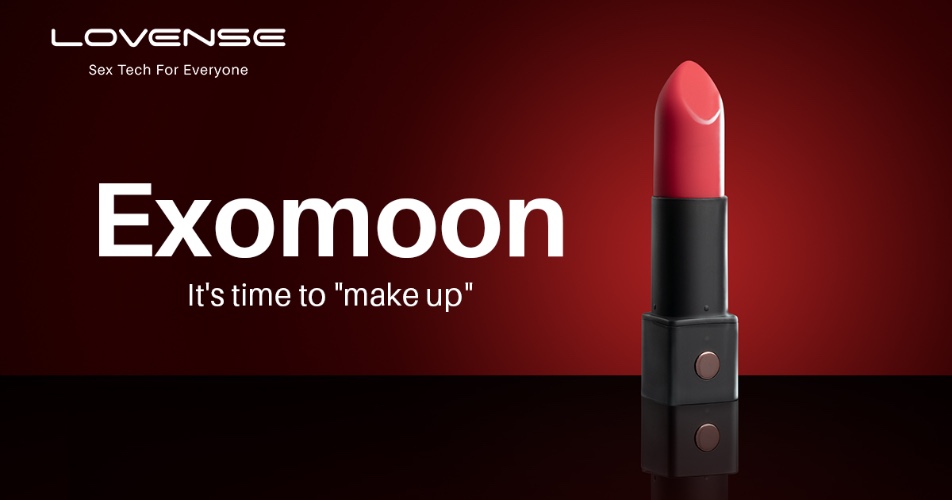 Exomoon by Lovense: Remote control mini lipstick toy