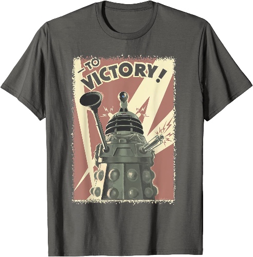 Maglietta Doctor Who Propoganda Dalek_H Maglietta
