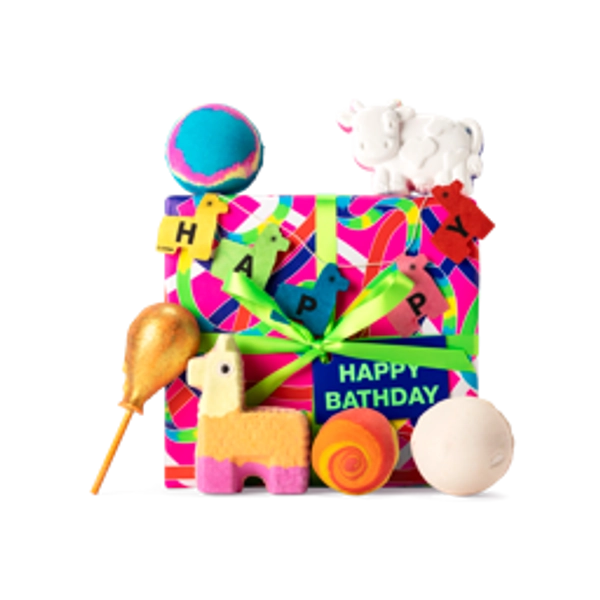 LUSH Happy Bathday Bath set