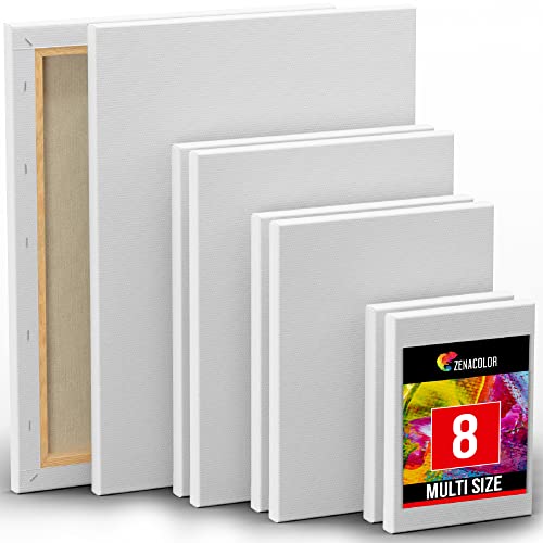 Set of canvas for painting