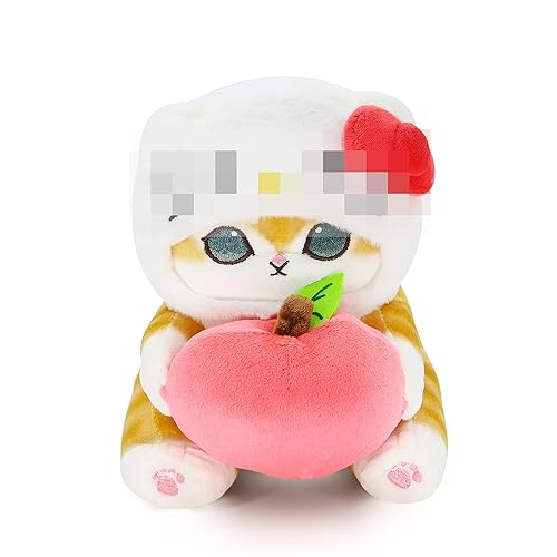 CNAANA Kawaii Shark Cat Plush Toy Stuffed Animal Doll, Soft Pillow for Boys & Girls (Cat-A, 20cm/7.8in) - 20cm/7.8in - Cat-a