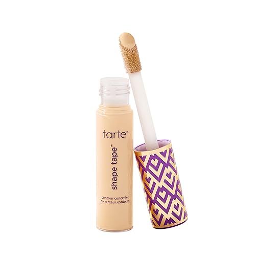 tarte shape tape full-coverage concealer - 20S light sand (light skin with warm, golden undertones) - 0.33 Fl Oz (Pack of 1) - 20S light sand