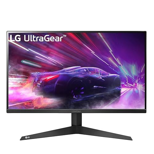 LG 24GQ50F-B 24-Inch Class Full HD (1920 x 1080) Ultragear Gaming Monitor with 165Hz Refresh Rate and 1ms MBR, AMD FreeSync Premium and 3-Side Virtually Borderless Design,Black - 24 inch - 165 Hz