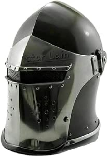 Medieval Replicas Barbuta Helmet Armour Helmet Roman knight helmets with Inner Liner