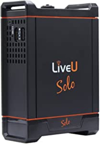 LiveU Solo Wireless Live Video Streaming Encoder Facebook Live, Twitch, YouTube, and Twitter Live Video Streams