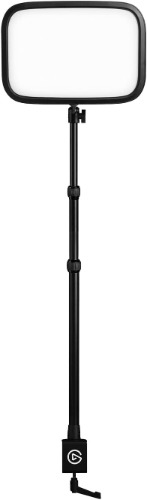 Elgato Key Light - Professional 2800 lumens Studio Light with desk clamp for Streaming, Recording and Video Conferencing, Temperature and Brightness app-adjustable on Mac, PC, iOS, Android - Key Light Single