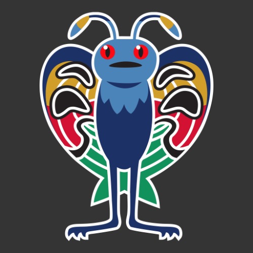 Mothman Sweater | Unisex XL / Dark Grey Heather