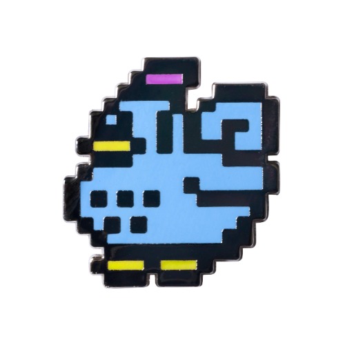 Stardew Valley - Pixel Blue Chicken Pin | Default Title