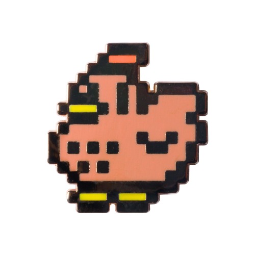 Stardew Valley - Pixel Brown Chicken Pin | Default Title