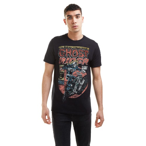 Cotton Soul Marvel Ghost Rider Heren T-shirt