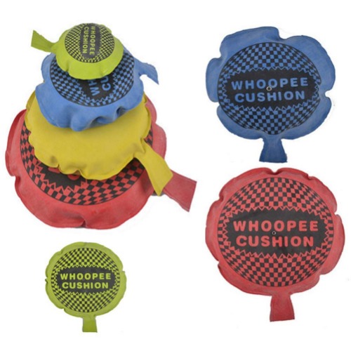 Steellwingsf Creatieve Whoopee Kussen Pad Spoof Zwaar Grappig Speelgoed Pranks Maker Nieuw Speelgoed Grappig en Magisch Speelgoed voor kinderen en volwassenen Random Kleur 20 cm
