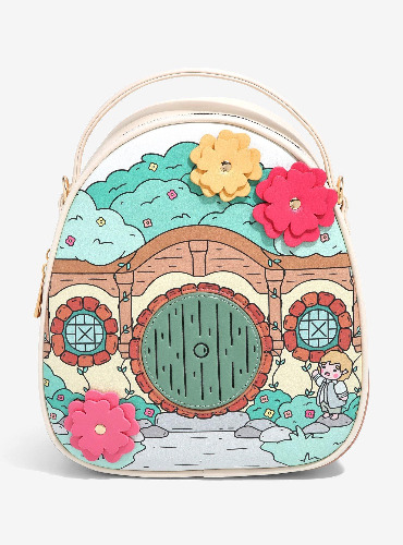The Lord of the Rings Bag End Door Mini Backpack - BoxLunch Exclusive