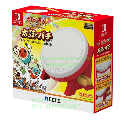 Nintendo Switch Taiko no Tatsujin controller Drum + Game ORI HORI di Waroengame | Tokopedia