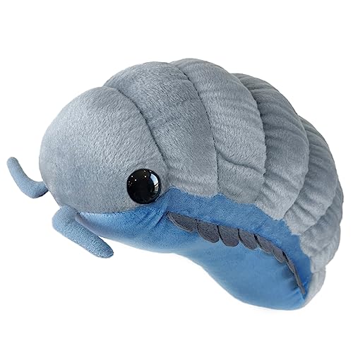 AFNEEN 12.6 Inch Insect Isopod Plush Cute Realistic Pill Bug Stuffed Animal Rolly Polly Plush for Kids to Cuddle, Play and Companion - 12.6 inch