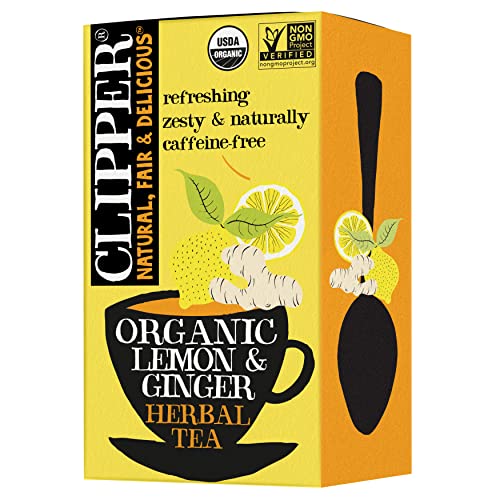 Clipper Tea Tea Fairtrade Organic Decaf 80 Unbleached, Plastic-Free Bags, 8.2 oz, 1 Pack, 80 Unbleached Tea Bags - Snore & Peace 20 Count (Pack of 1)