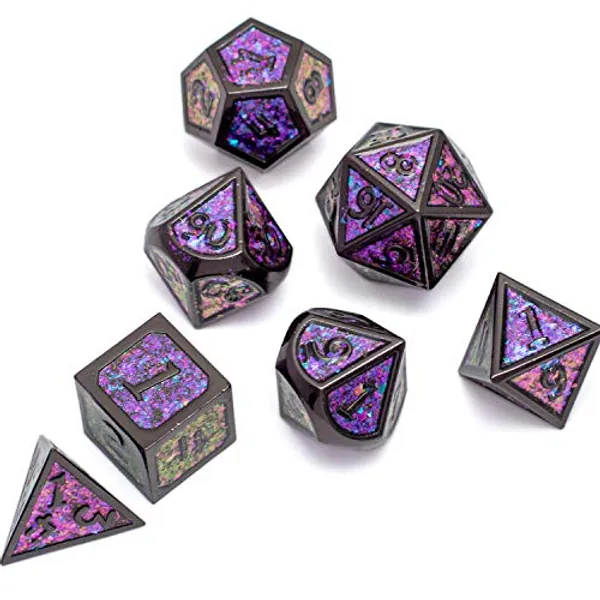 DND Role Playing Dungeons and Dragons Metal Dice Set Pathfinder RPG Games DND Dice