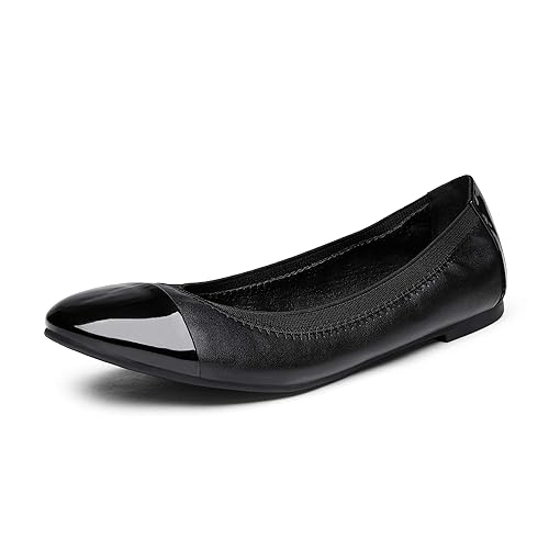 DREAM PAIRS Flats - Size 9 - Flex-black