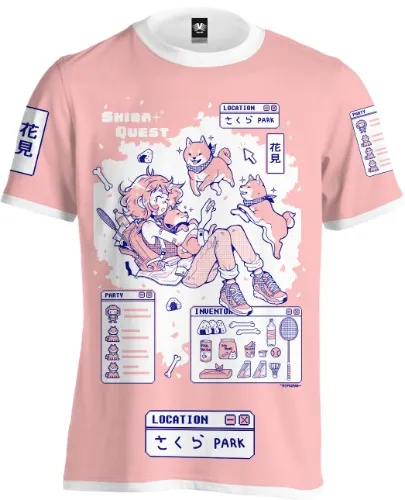 SHIBA QUEST TEE