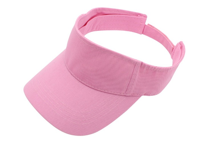 Top Level Sun Sports Visor Men Women - One Size Cap Hat - Pink