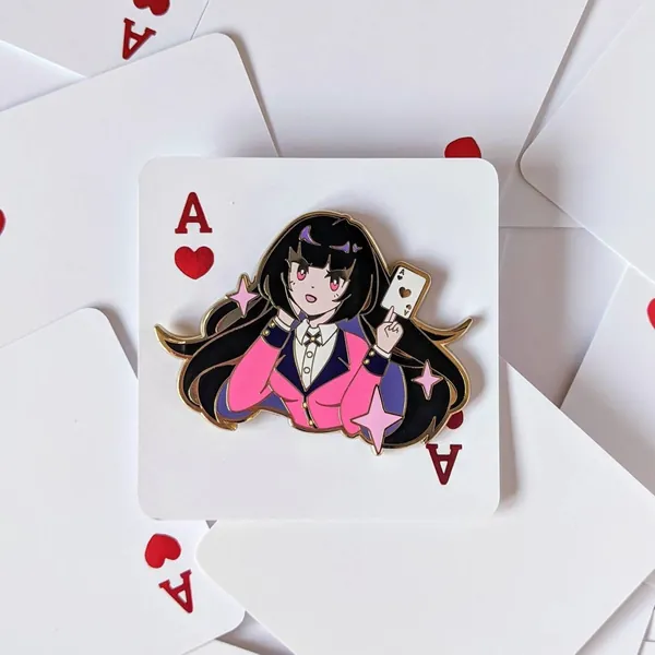 Yumeko Hard Enamel Pin