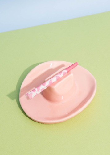 COWBOY HAT ASHTRAY - PINK