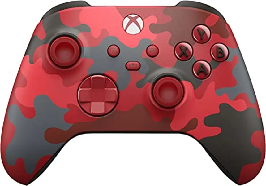 Microsoft Xbox Wireless Controller Daystrike Camo - Wireless & Bluetooth Connectivity - New Hybrid D-Pad - New Share Button - Featuring Textured Grip - Easily Pair & Switch Between Devices