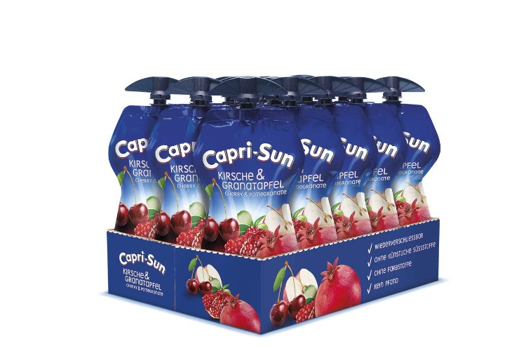 Capri-Sun Körsbär och granatäpple, 15 x 330 ml