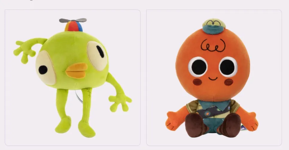 PEAK Bing bong & Scout plushies