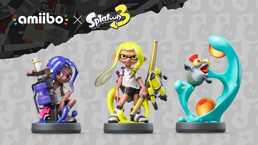 Splatoon 3 amiibo 3 pack