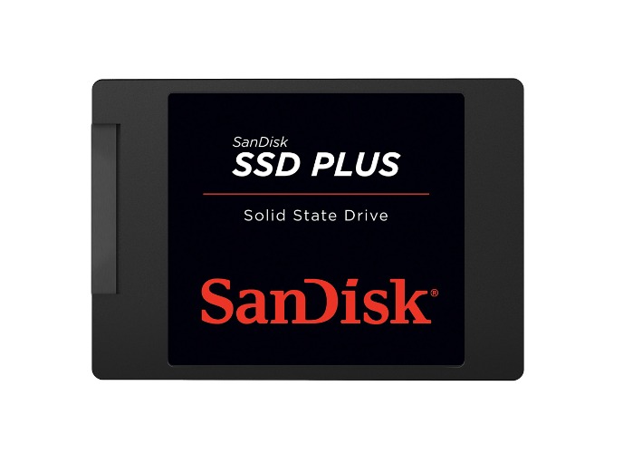 SanDisk SSD Plus 2TB Internal SSD - SATA III 6 Gb/s, 2.5"/7mm, Up to 535 MB/s - SDSSDA-2T00-G26
