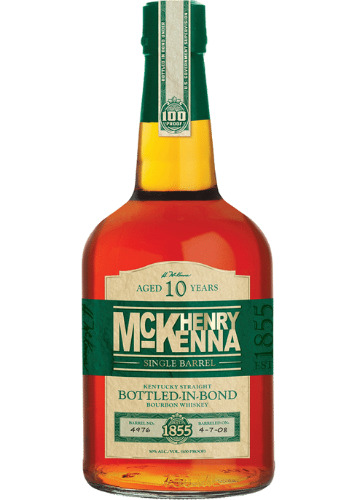 Henry McKenna Single Barrel BIB Bourbon