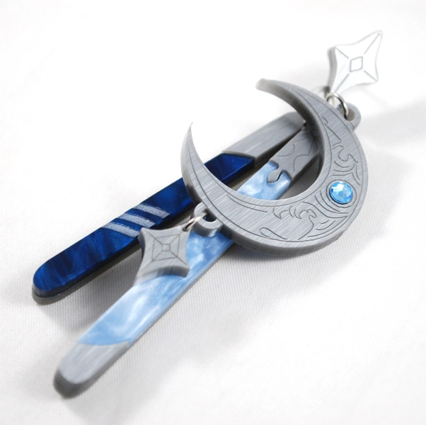 FFXIV | Menphina's Earring in Acrylic Clip-on