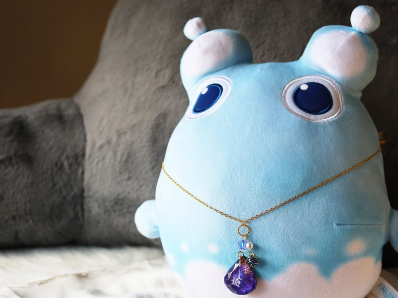 FFXIV  | Job Stone Keychain/Necklace - Galaxy Ver.2