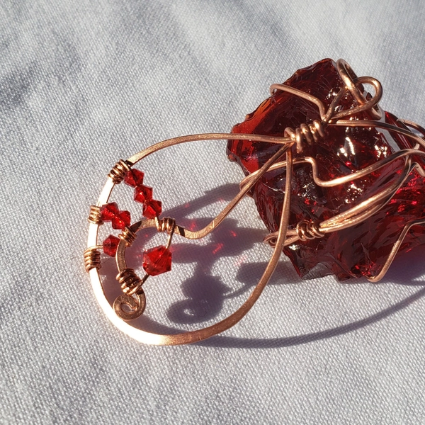 FFXIV, RED MAGE Jobstone pendant ver 2