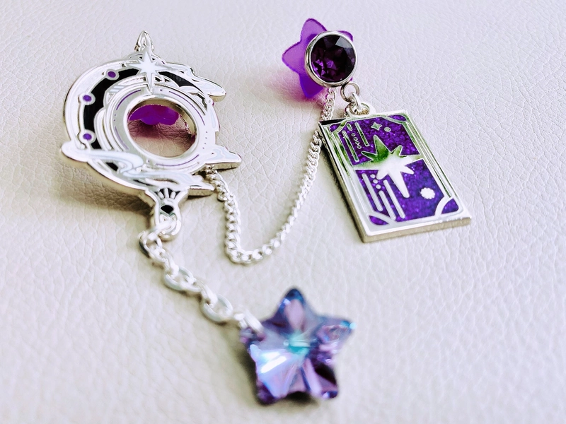 ffxiv astrologian 'nocturnal sect' enamel brooch