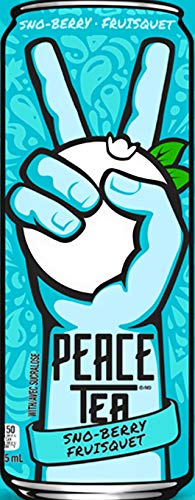 Peace Tea, Sno-berry 695mL, Pack of 12 - Sno-Berry - 695 ml (Pack of 12)