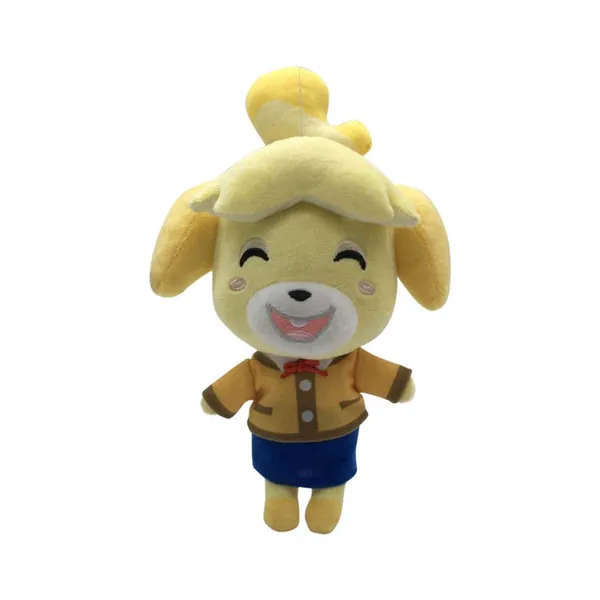 cgzlnl 21Cm Animal Crossing Dog Plush Toys Doll, Cartoon Dog Isabelle Plush Soft Stuffed Animals Toys Gifts For Children Kids