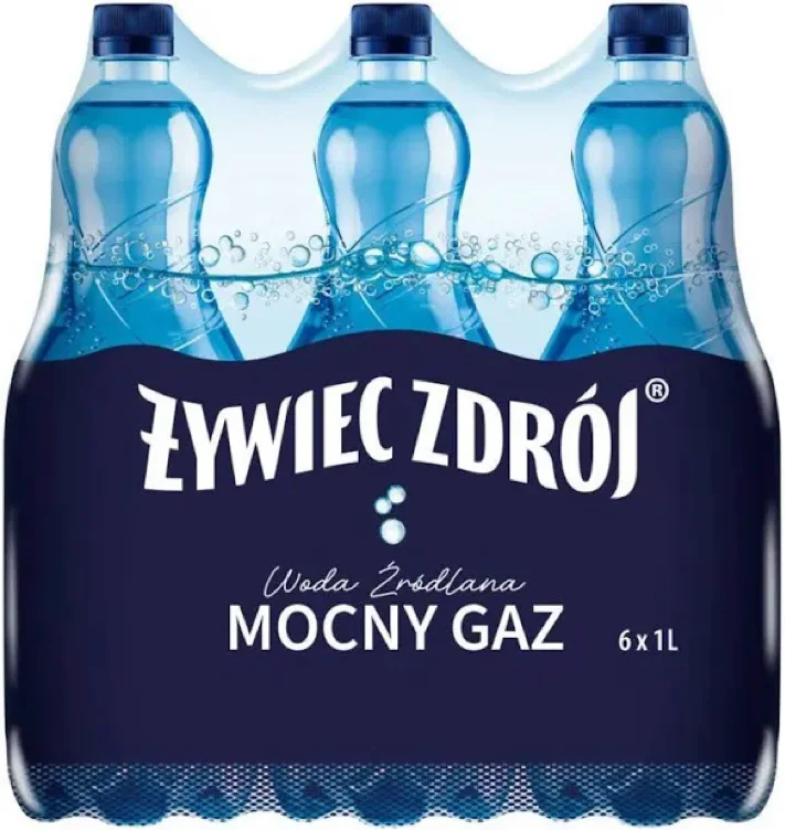 Zgrzewka żywiec zdrój mocny gaz