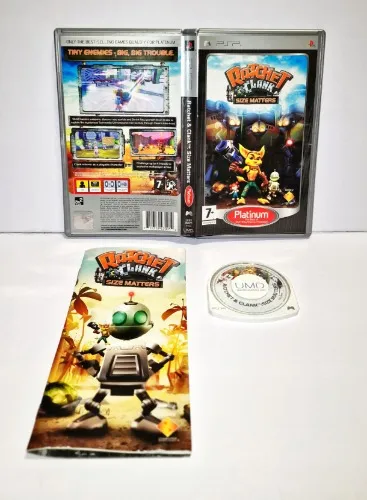 Gra na psp Ratchet & Clank Size Matters