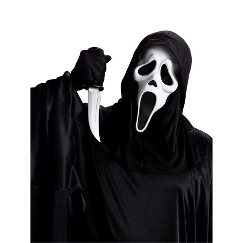 Scream Ghost Face Mask And Knife Set