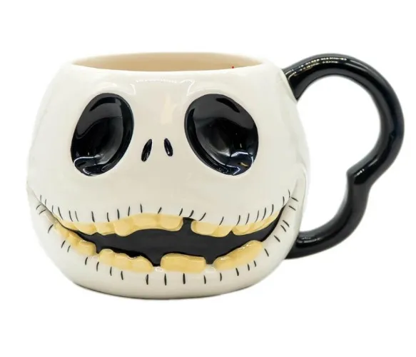Nightmare Before Christmas - Jack Skellington Faces Moulded Mug