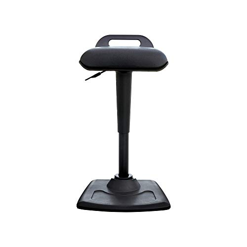 Vari Active Seat - Adjustable Standing Desk Chair - Ergonomic Wobble Office Desk Stool w/Dynamic Range of Motion - Encourage Good Posture - Portable Stools & Fully Assembled - Active Chairs for Adults