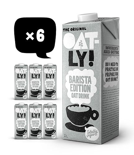 Oatly Barista Haferdrink Barista Edition, Long Life 1 Litre (6er Pack) - New