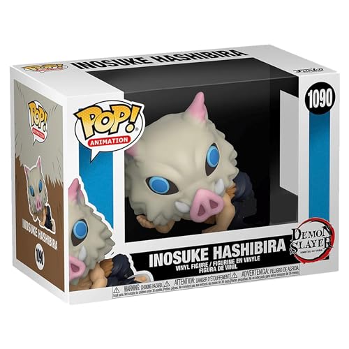 Funko POP! Animation #1090 Demon Slayer Inosuke Hashibira Lounging in Mask Vinyl Figure - BoxLunch Exclusive