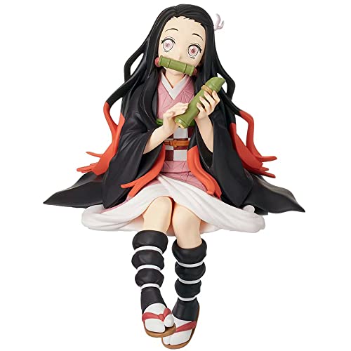 XESAGSNV Ghost Slayer, Anime Cartoon Characters, Anime Character Doll Models, Character Statue Collectibles, Gifts for Fans (Kamado Nezuko) - Kamado Nezuko