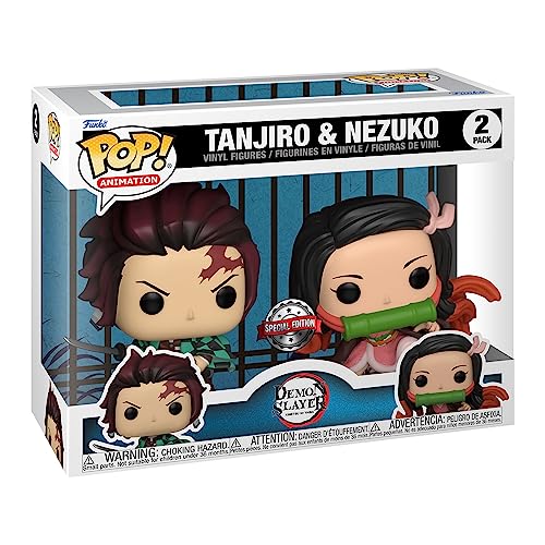 Pop Vinyl - Demon Slayer - Tanjiro & Nezuko 2 Pack