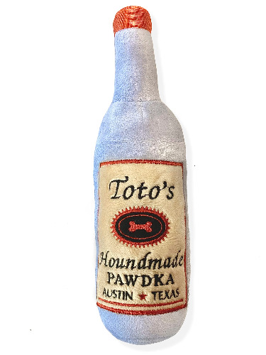 Toto's Dog Toy - Funny Dog Toys - Plush Squeaky Crinkle Toys for Medium, Small and Large - Cute Dog Gifts for Dog Birthday - Cool Stuffed Dog Toys - 