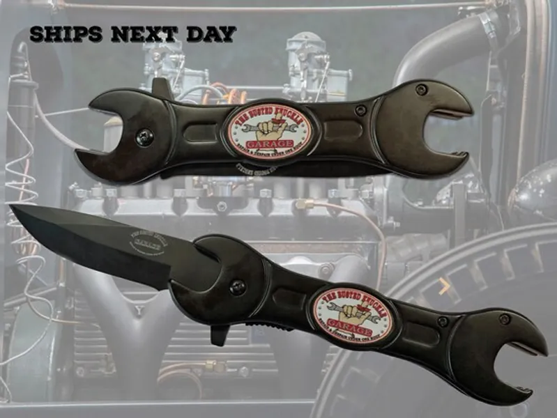 Wrench Style Car Guy Collectible Knife for Car Lovers / Busted | Etsy