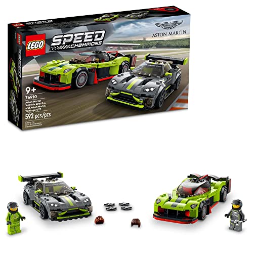 LEGO Speed Champions Aston Martin Valkyrie AMR Pro & Vantage GT3 